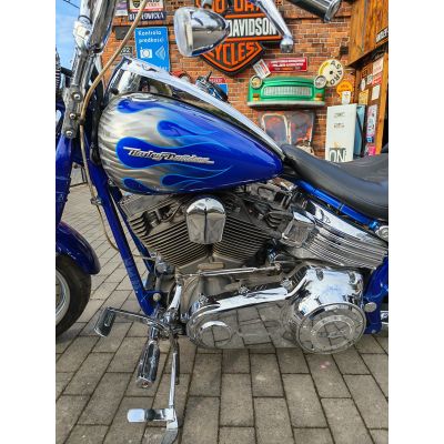 Harley-Davidson CVO Softail Springer 2009  – Niebieski Płomienie